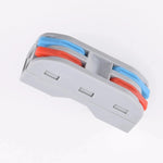 Borne a levier - 2 circuits-4 contacts - 32A - PCT-222