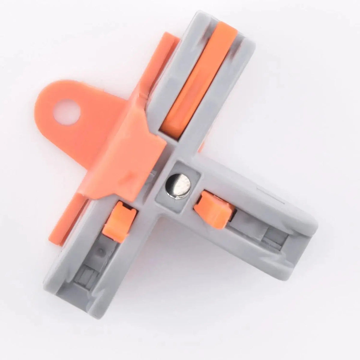 Bornes à levier 3 contacts en T  - 32A - série PCT-112 avec systeme de fixation Lock 22