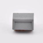 Connecteurs PCT-215 5 pôles, conçus pour un câblage rapide et sécurisé, vue de dessous
