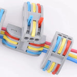 Bornes à leviers 6 contacts 32A 3 circuits PCT-223