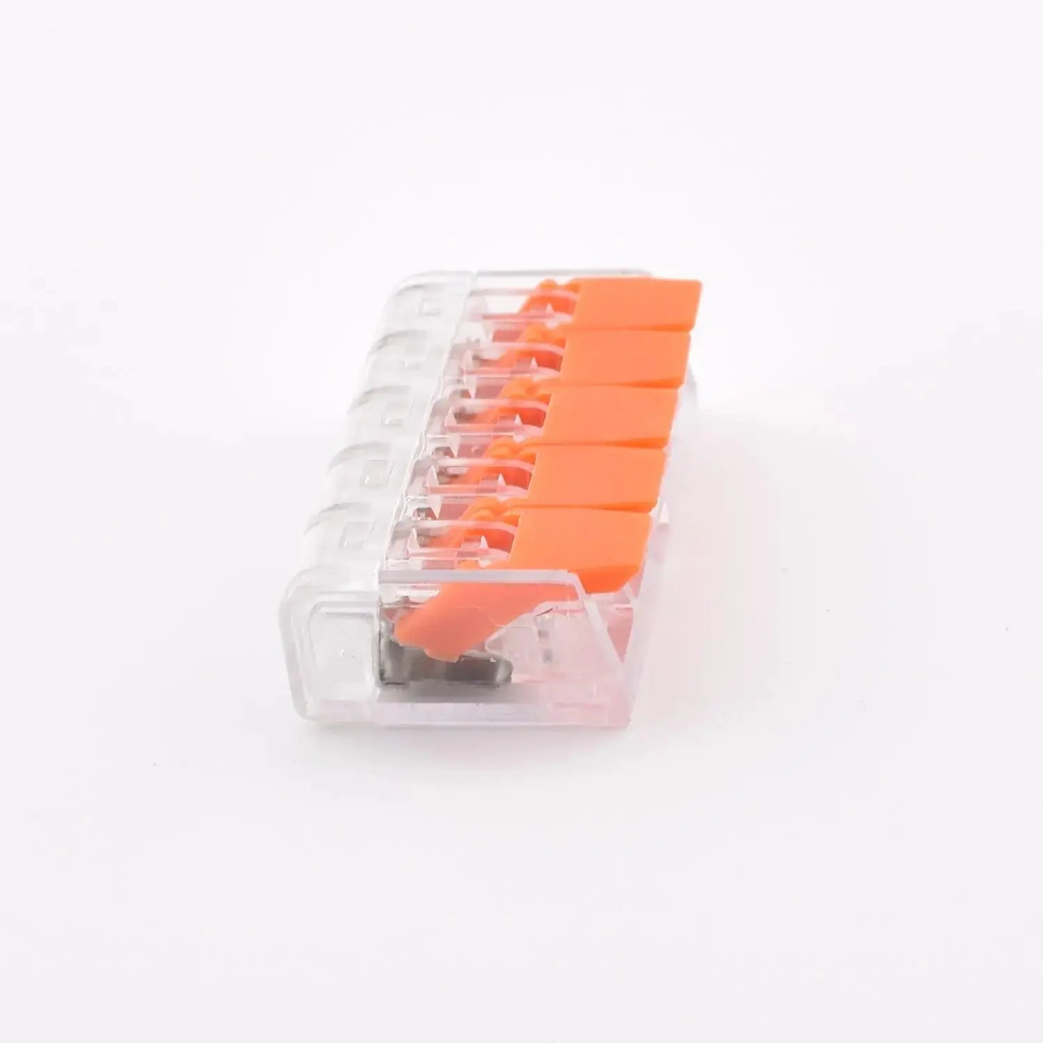 "Borne transparente 5 contacts 32A PCT-415, profil"