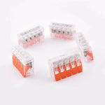 Borne transparente 5 contacts 32A PCT-415 multi vue