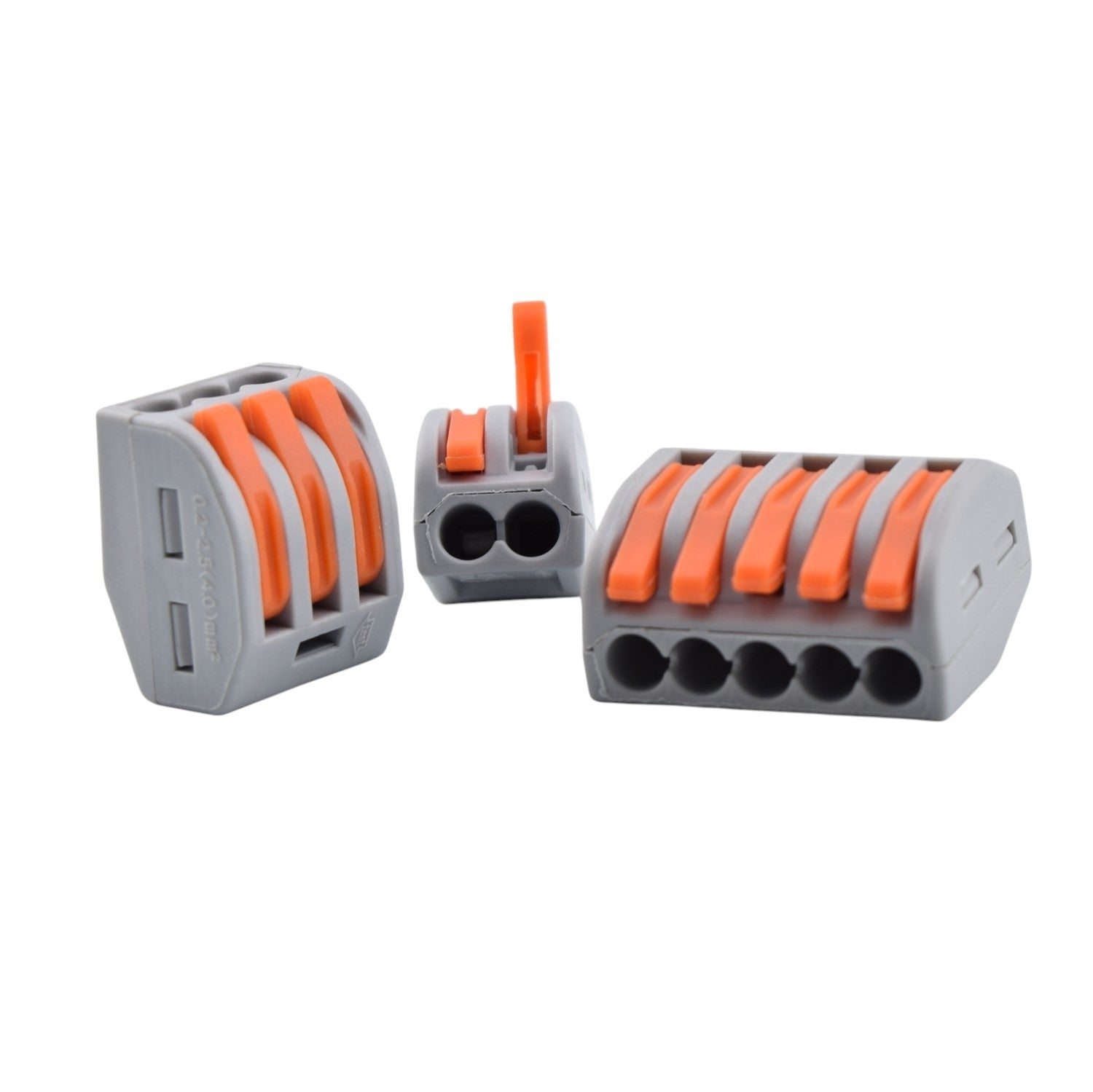 "lot mixte PCT-212, PCT-213 et PCT-215, usage similaire aux WAGO 222-412 à 415"